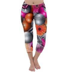 Capri Winter Leggings  Front