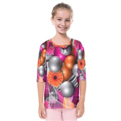 Kids  Quarter Sleeve Raglan T-Shirt 