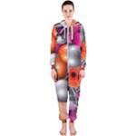 Ball Art Hooded Jumpsuit (Ladies)