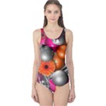 Ball Art One Piece Swimsuit