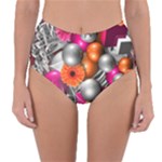 Ball Art Reversible High-Waist Bikini Bottoms