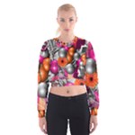 Ball Art Cropped Sweatshirt