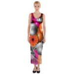 Ball Art Fitted Maxi Dress