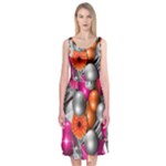 Ball Art Midi Sleeveless Dress