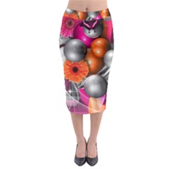 Midi Pencil Skirt 