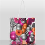 Ball Art Full Print Rope Handle Tote (Large)