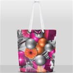 Ball Art Full Print Rope Handle Tote (Small)