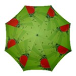 Red Heart Art Golf Umbrella