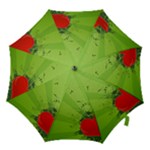 Red Heart Art Hook Handle Umbrella (Medium)