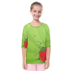 Kids  Quarter Sleeve Raglan T-Shirt 