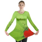 Red Heart Art Long Sleeve Tunic 