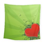 Red Heart Art Square Tapestry (Large)