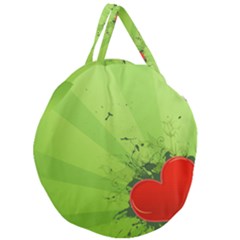 Giant Round Zipper Tote 