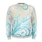 Pink Blue Pattern Men s Sweatshirt