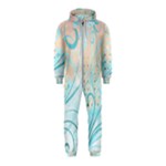 Pink Blue Pattern Hooded Jumpsuit (Kids)