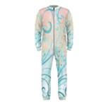 Pink Blue Pattern OnePiece Jumpsuit (Kids)