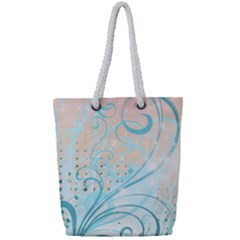 Full Print Rope Handle Tote (Small) 