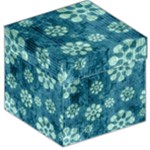 Snow Flake Art Storage Stool 12 