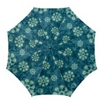 Snow Flake Art Golf Umbrella