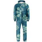 Snow Flake Art Hooded Jumpsuit (Men)