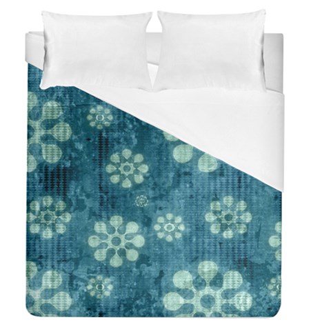 Snow Flake Art Duvet Cover (Queen Size) from ArtsNow.com