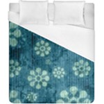 Snow Flake Art Duvet Cover (California King Size)