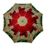 Red Rose Art Golf Umbrella