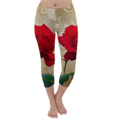 Capri Winter Leggings  Front