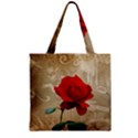 Zipper Grocery Tote Bag 