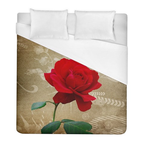 Red Rose Art Duvet Cover (Full/ Double Size) from ArtsNow.com