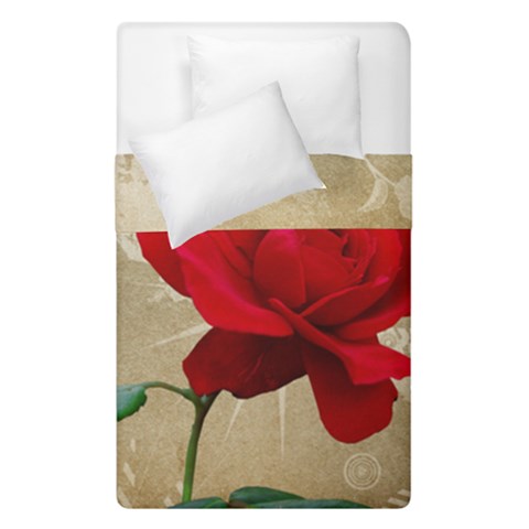 Red Rose Art Duvet Cover Double Side (Single Size) from ArtsNow.com