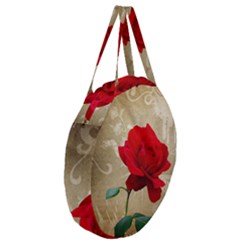 Giant Round Zipper Tote 