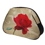 Red Rose Art Full Print Accessory Pouch (Small)