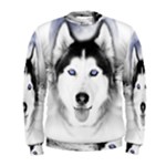 Wolf Moon Mountains Men s Sweatshirt