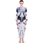 Wolf Moon Mountains Hooded Jumpsuit (Ladies)