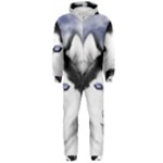 Wolf Moon Mountains Hooded Jumpsuit (Men)