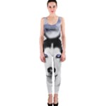 Wolf Moon Mountains One Piece Catsuit