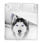 Wolf Moon Mountains Duvet Cover (Full/ Double Size)