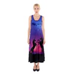 Unicorn Sunset Sleeveless Maxi Dress