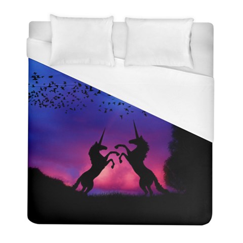 Unicorn Sunset Duvet Cover (Full/ Double Size) from ArtsNow.com