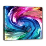 Water Paint Deluxe Canvas 24  x 20  (Stretched)