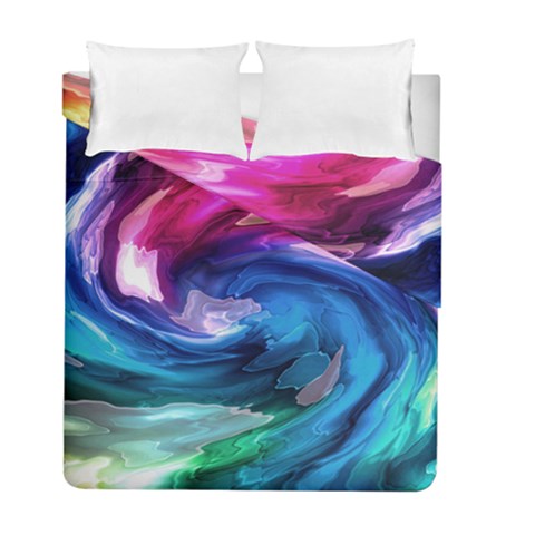 Water Paint Duvet Cover Double Side (Full/ Double Size) from ArtsNow.com