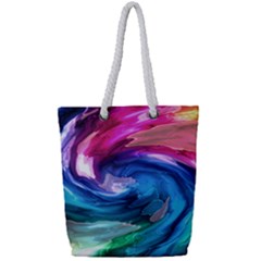 Full Print Rope Handle Tote (Small) 