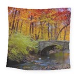 Stone Country Bridge Square Tapestry (Large)