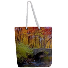 Full Print Rope Handle Tote (Large) 