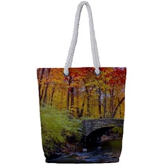 Full Print Rope Handle Tote (Small) 