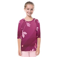 Kids  Quarter Sleeve Raglan T-Shirt 