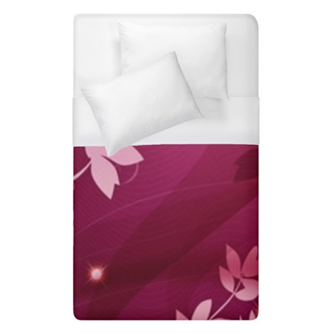 Pink Flower Art Duvet Cover (Single Size) from ArtsNow.com