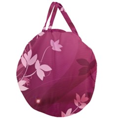 Giant Round Zipper Tote 