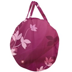 Giant Round Zipper Tote 